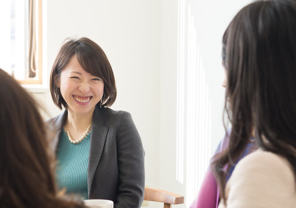 かんなさん　起業女子　笑顔